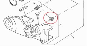 883 REAR BRAKE 2006B